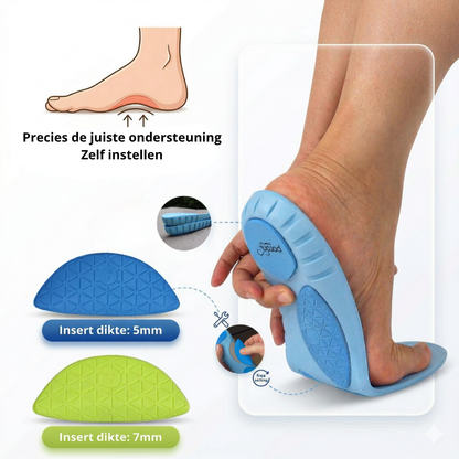 Stepply comfort verstelbare inlegzolen